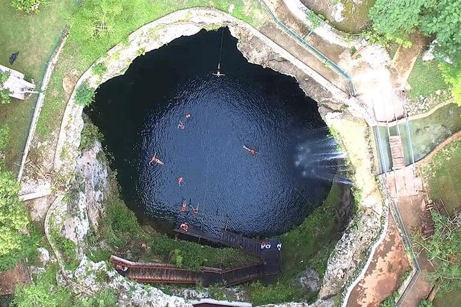 Chichen Itza Private Tour plus Cenote and Valladolid Visit - Cenote Saamal and the cool-water break