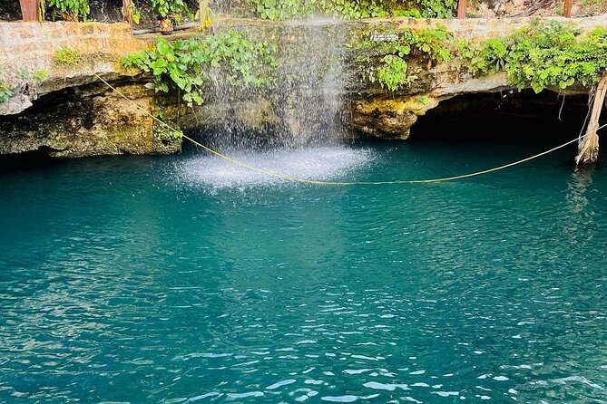 Chichen Itza Ruins Tour + Homemade buffet + Cenote Swim - Cenote Saamal brings water and shade into the plan