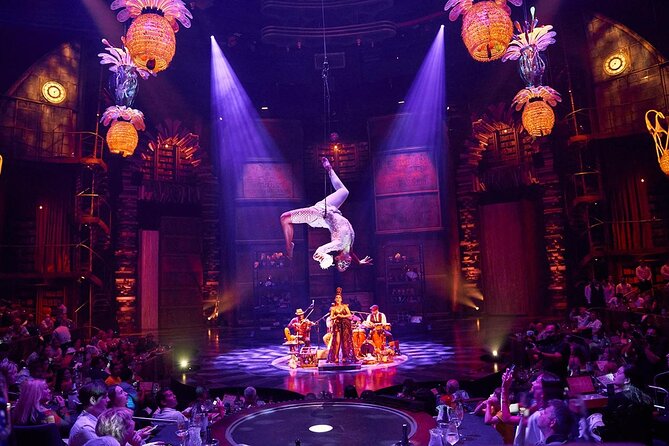 Cirque du Soleil JOYÀ Admission Tickets - Dinner is part of the schedule, not an add-on