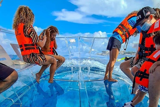 Clear Boat - Starting at Marina Kaybal on Boulevard Kukulcan