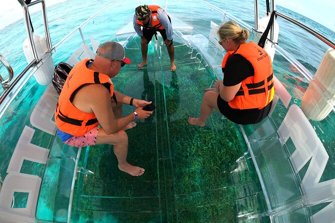 Clearboat: Glass-bottom boat ride to the Caribean Sea - Timing, delays, and cancellations
