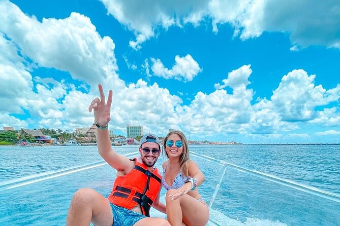 Clearboat in Cancun + Refreshments !! - Starting at Marina Kaybal in Cancun’s Hotel Zone