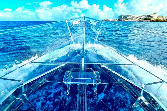 Clearboat in Cancun + Refreshments !! - Who will enjoy this clearboat ride most