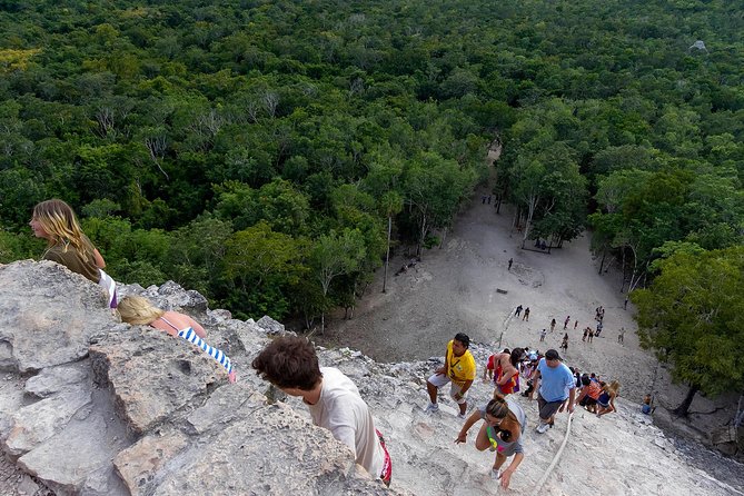 Coba, Tulum, Cenote and Mayan Village All Inclusive Tour - Swimming in the underground cenote
