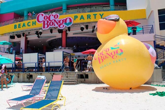 Coco Bongo Beach Club Cancun - DJs, aerial acts, contests, and foam
