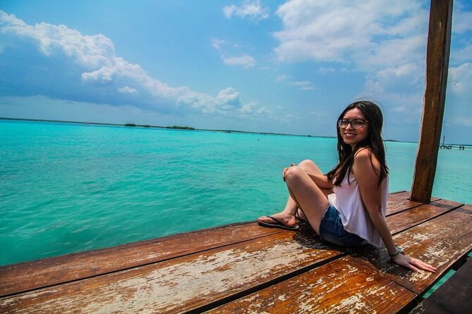Colorful BACALAR. Incredible Pontoon Tour in one day from Cancun or Riviera Maya - The pontoon through Canal de los Piratas