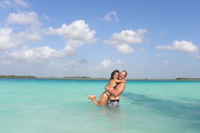 Colorful BACALAR. Incredible Pontoon Tour in one day from Cancun or Riviera Maya - Breakfast before the water activities