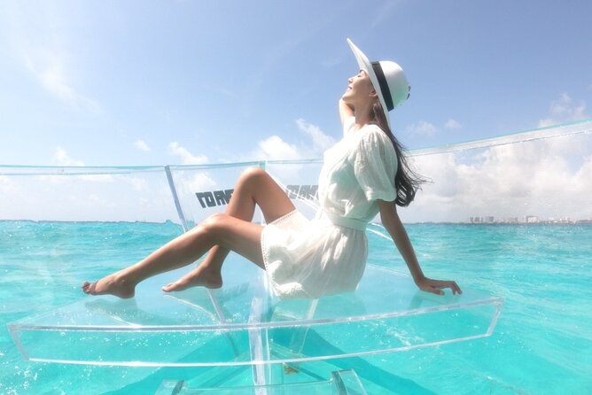 Crystal Boat Tour to Isla Mujeres and Reefs - What the 50-minute length means for your day