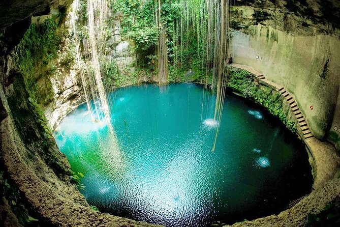 Discover and Descend on the Hidden Xenotes Tour From Cancun - Lu’um Cenote: rappelling into the Earth