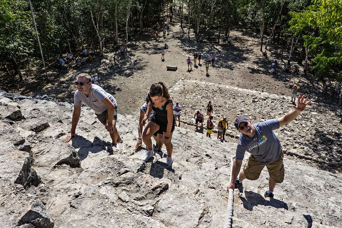 Discover Tulum, Visit Coba And Swim In A Real Mayan Cenote and Playa del carmen - Coba and the truth about climbing the pyramid