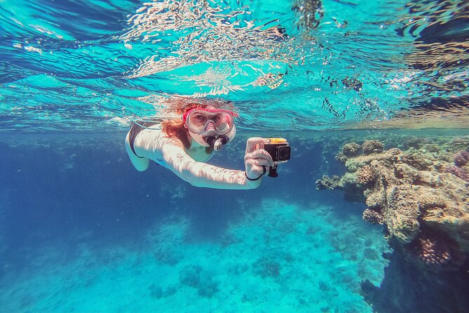 Discovering Isla Mujeres on a Double Decker Catamaran - Snorkeling beside MUSA and the reef