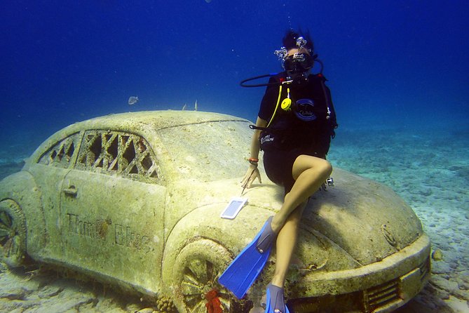 Diving in the Mexican Caribbean for Beginners | 2 Tanks 2 Dives | All Inclusive - Starting at the Marina at 8 a.m.