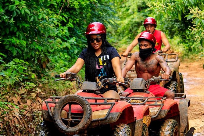 Drive An Atv, Live The Experience Of Ziplining And Swim On A Real Cenote - From Cancun to La Ruta de los Cenotes