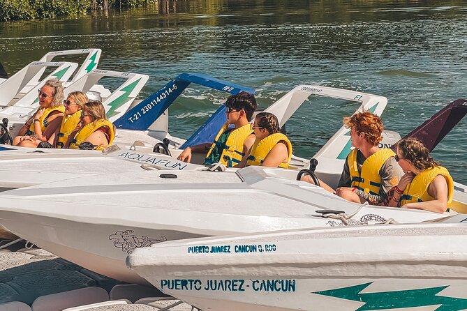 Drive an Speedboat + Mayan Ritual + Food Tasting and More! - Snorkeling at the reef