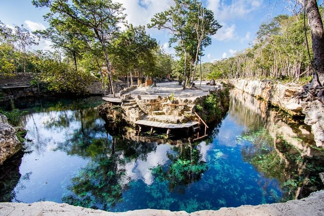 Eco Park Casa Tortuga Cenotes and Tulum Ruins! Riviera Maya Round Transportation - Food breaks and what you receive