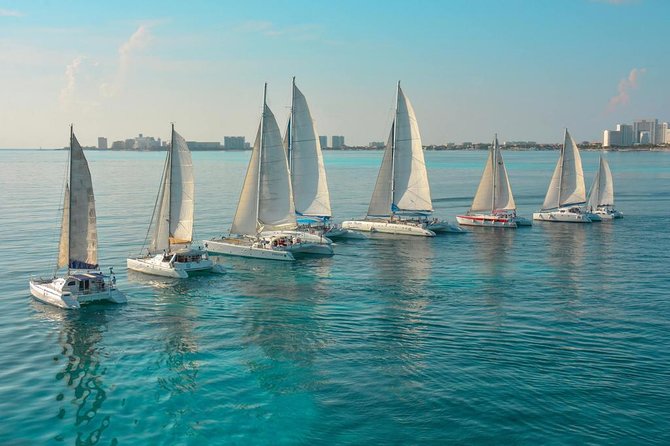 Enjoy an amazing day in Isla Mujeres with snorkeling food, drinks and round trip - The return trip and possible spinnaker sailing