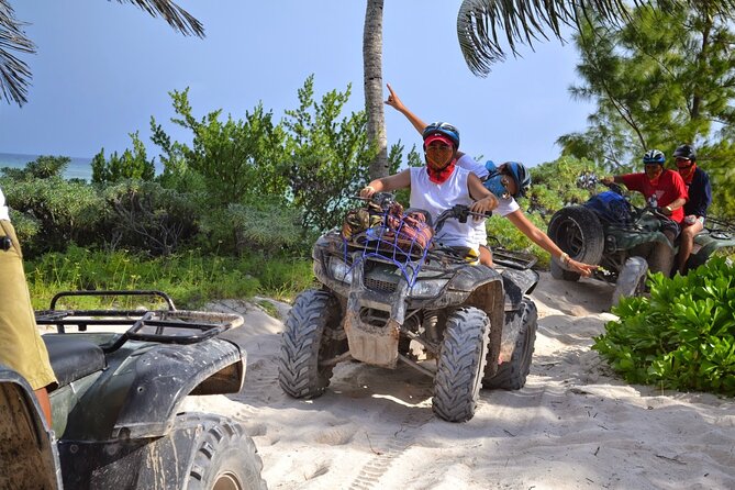 ENJOY the ADRENALINE and the SEA with an ATV and Wave Runner Tour - Transport and group size