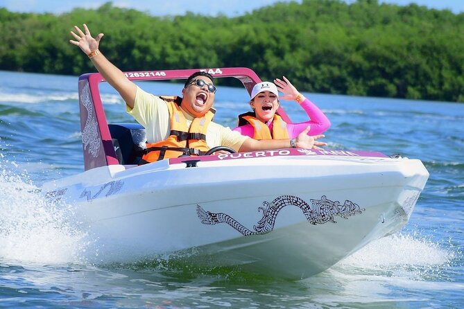 Exciting Speedboat & Snorkeling Tour in Cancun Lagoon! - Nichupté Lagoon and the so-called jungle ride
