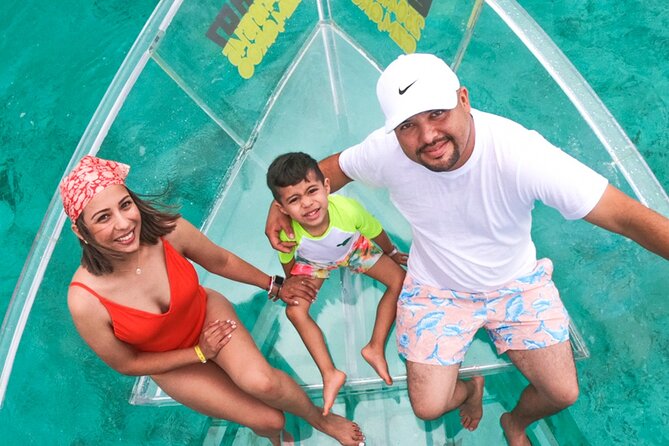 Excursion to Reefs in a transparent boat from Cancun - Key points to know before booking