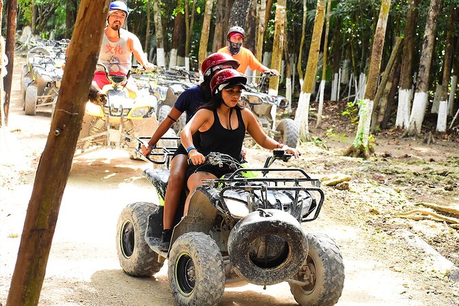 Experience ATV (shared) Ziplines & Cenote with Lunch from Cancún - Getting from Cancún to the jungle park