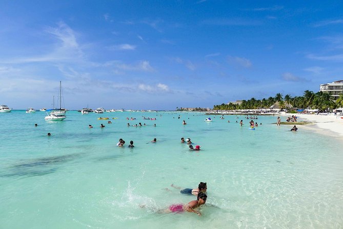 Explore El Cielo in Cozumel. Snorkel in 3 different reefs & visit Cielito Beach. - What the boat service adds