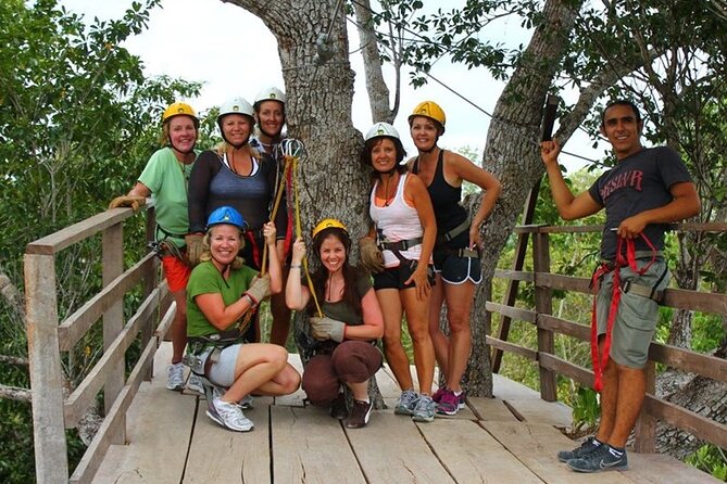 Extreme Experience From Cancun (Atv Shared, Zipline and Cenote) - Lunch and tequila tasting add a social pause