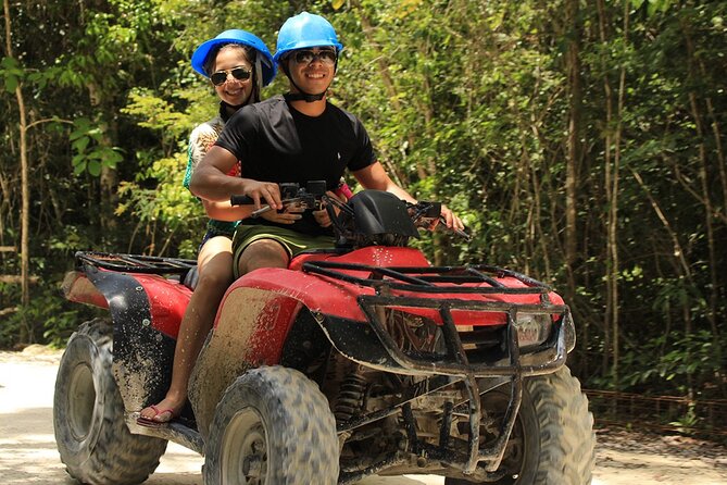 Extreme Experience From Cancun (Atv Shared, Zipline and Cenote) - The ATV course is the roughest part