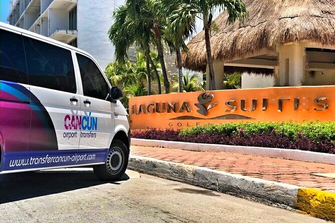 From Cancun Airport To Akumal (Round Trip) - The route and the Nichupte Lagoon view