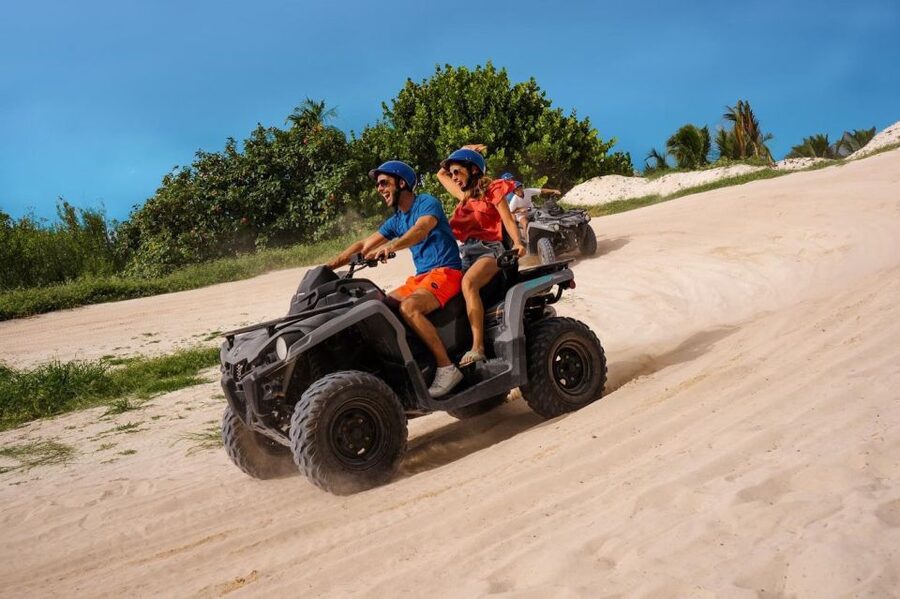 From Cancún: ATV Jungle Trail Adventure and Beach Club - Key points to know before you book