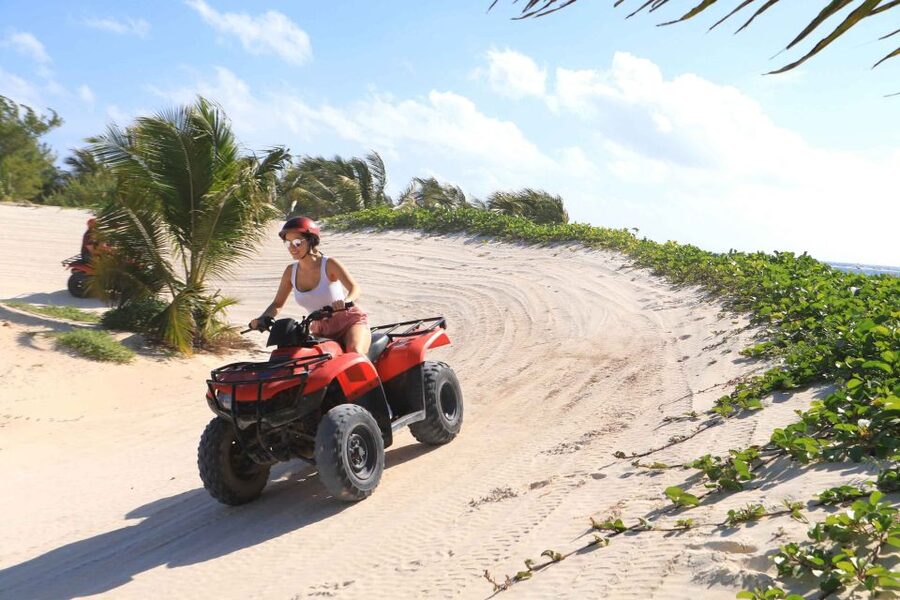 From Cancún: ATV Jungle Trail Adventure and Beach Club - How the guides shape the experience