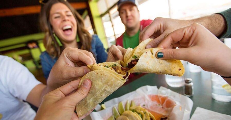 From Cancun:Beachside Tacos & Town Tour With Tequila Tasting - The one-hour ride from Cancun, Playa del Carmen, or Akumal