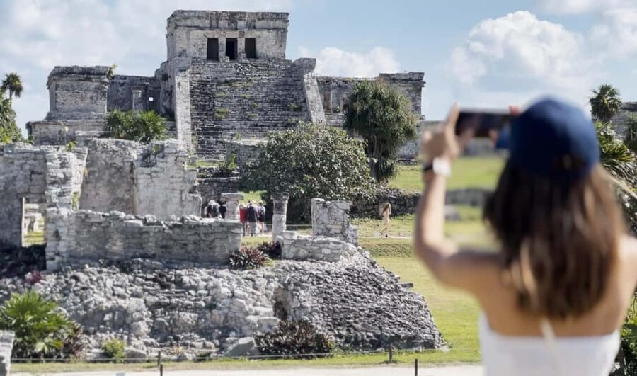 From Cancun: Coba, Tulum & Mayan Traditions Guided Tour - The bus ride shapes the whole day
