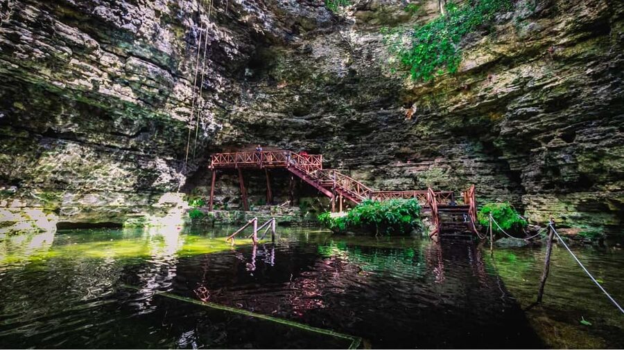 From Cancun: Ek Balam and Cenote Tour with Lunch & Transfer - Uayma offers a smaller-scale finish
