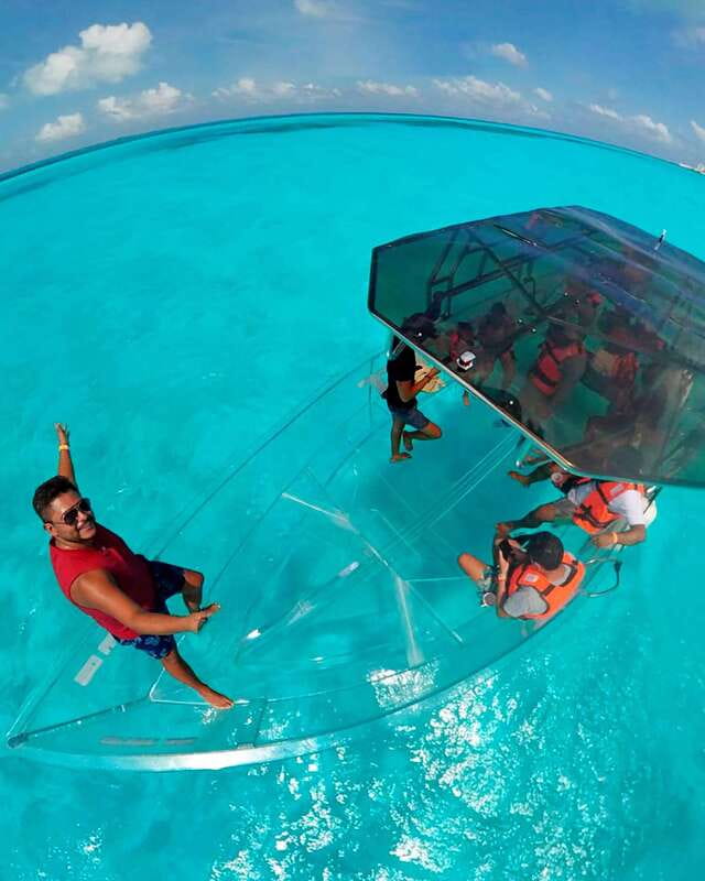 From Cancun: Glass Boat Sightseeing Trip - What the $45 price really covers