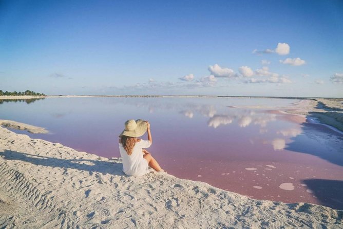 Full-Day Tour to Las Coloradas Pink Paradise in Yucatan and Rio Lagartos. - The Maya mud bath is simple, messy, and fun