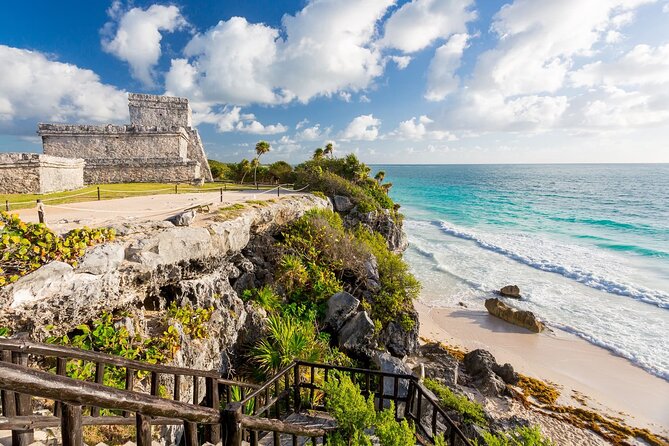 Full Day Tour to Tulum, Coba, Cenote and Playa del Carmen - Tulum’s coastal ruins in 90 minutes
