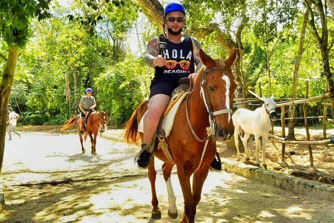 Half-Day Horseback Riding and Extreme Adventure Cancun Tour - ATV Tracks Through the Jungle