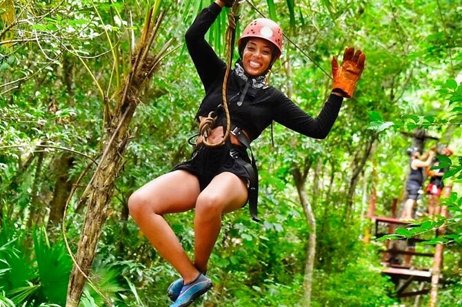 Half-Day Horseback Riding and Extreme Adventure Cancun Tour - A Cool Finish at Cenote Verde Lucero