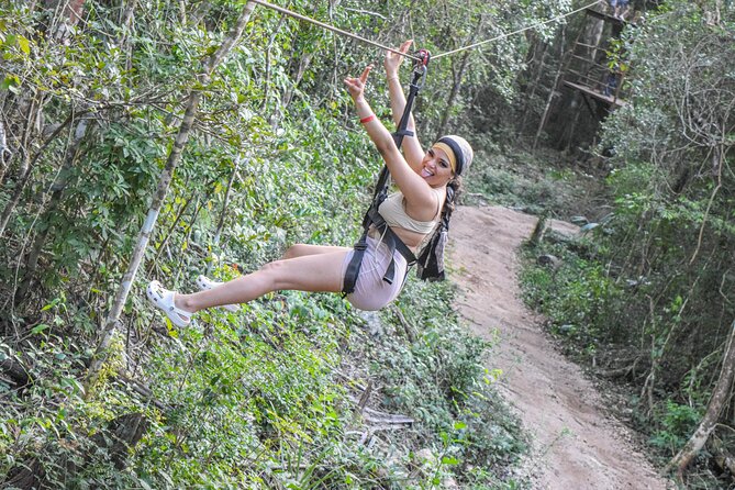Half Day in Cancun Atvs Ziplines and Cenote Park - Three jungle activities at Mayan Jungle Rush