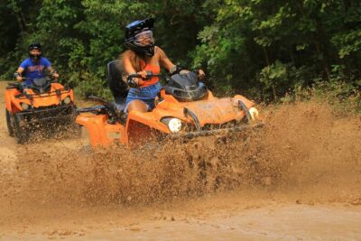 Hidden Cenote Swim & ATV Jungle Adventure with Transportation
