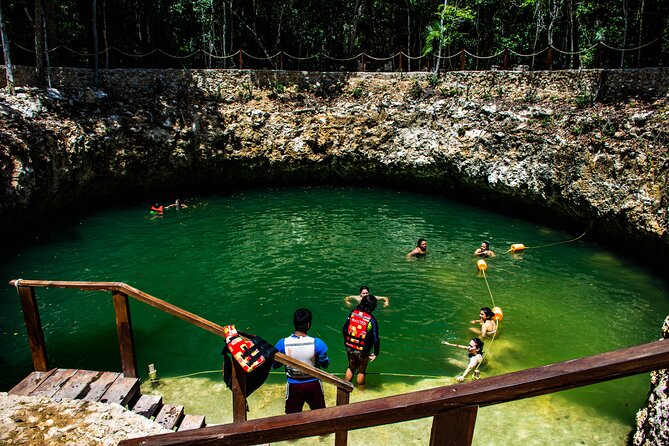 Horseback Ride, ATVs (Single), Cenote & Ziplines! Adrenaline & Nature Experience - The cenote is the day’s natural reset