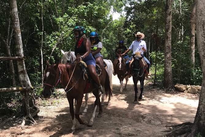 Horseback riding and ATV in the jungle, Ziplines, Cenote & Lunch - What this jungle combo is really like