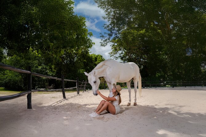 Horseback Riding and Cenote Swim from Cancun or Playa del Carmen - Rancho Bonanza gives the ride a humane purpose