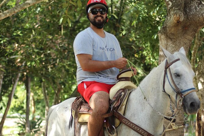 Horseback Riding Cenote, Zipline.Transportation & Tequila Tasting - Lunch, tequila, and the cost of extras
