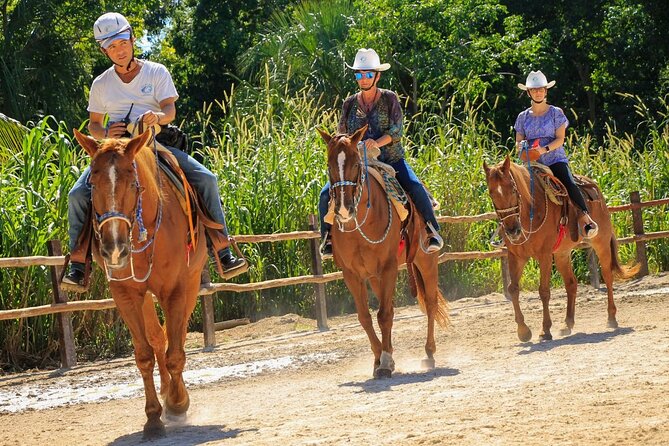 Horseback Riding Tour at Rancho Bonanza and Cenote Swim - Pickup, timing, and group size