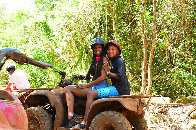 Horseback riding with ATV, zip lines and cenote, lunch and transfer - Cooling off at Cenote Maya