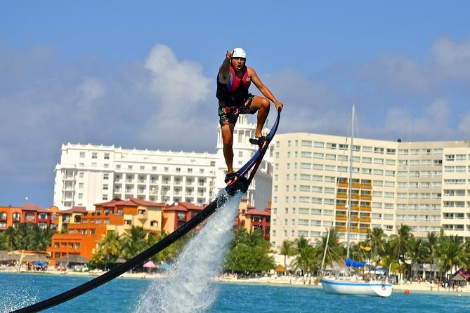 Hoverboard Flight in Cancun - Rising above Nichupté Lagoon