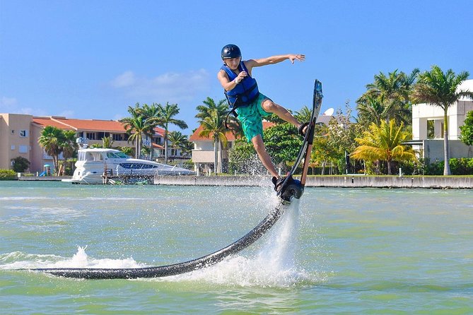 Hoverboard Flight in Cancun - Learning the hoverboard from a certified instructor