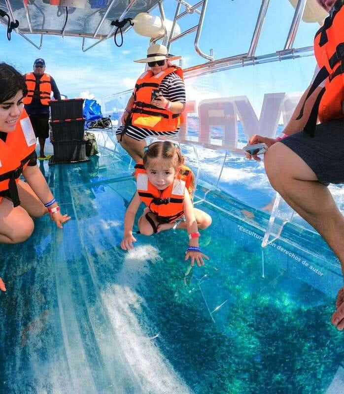 Isla Mujeres: 100% Transparent boat ride - What the $58 price gets you