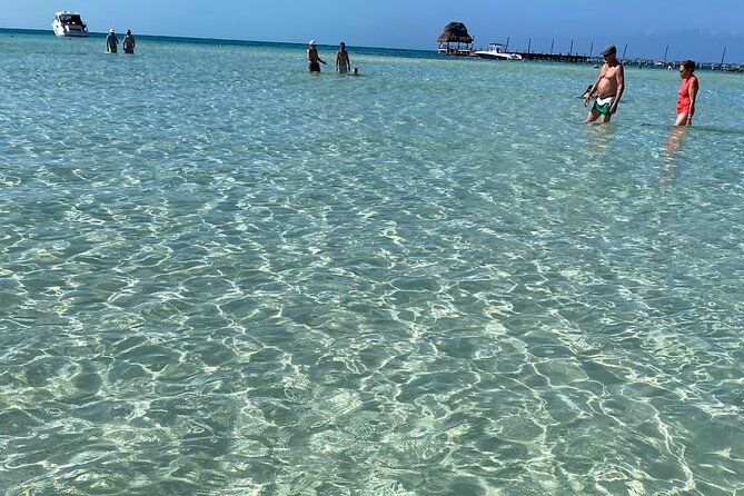 Isla Mujeres Basic Tour in Catamaran with Snorkel and Open Bar - Playa Norte and the first open-bar stop